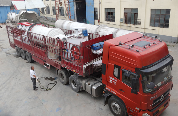 <b>整套選礦設備發(fā)貨現場</b>